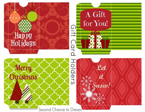 printing gift card holders.